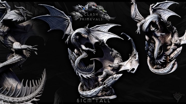 迷你怪物乱斗——2025年8月 Primevals对决 3D打印模型|Mini Monster Mayhem – August 2025 – Clash of the Primevals