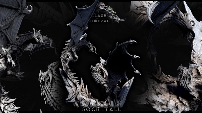 迷你怪物乱斗——2025年8月 Primevals对决 3D打印模型|Mini Monster Mayhem – August 2025 – Clash of the Primevals