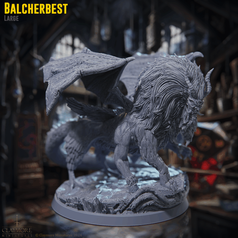克莱姆莫迷你模型——2024年11月——罗斯瓦德未知生物图鉴——3D打印模型|Claymore Miniatures – November 2024 – Rossvald’s Bestiary of the Unknown – 3D Print Model