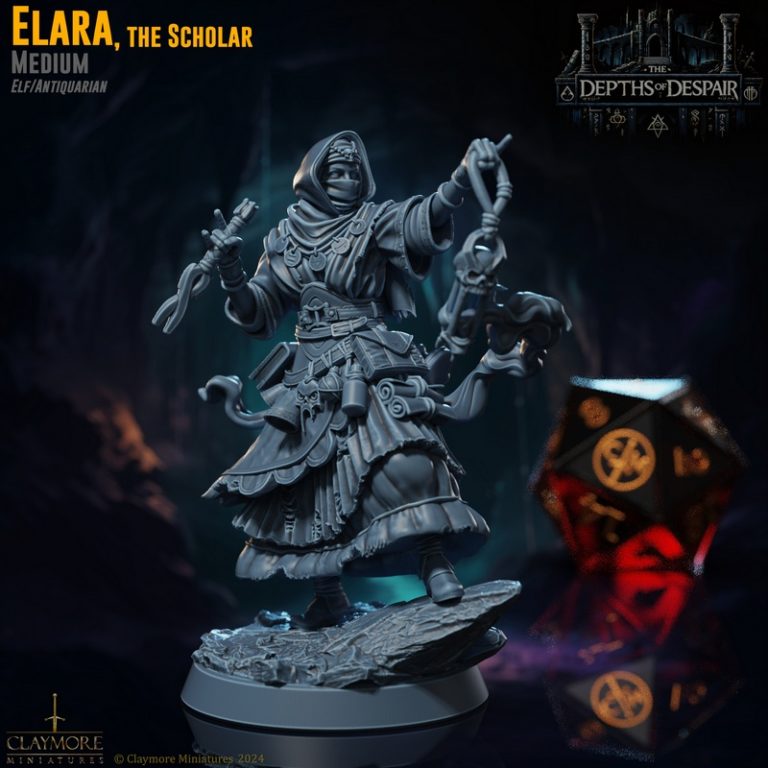 Claymore迷你模型七月2024款——深渊绝望篇|Claymore Miniatures – July 2024 – The Depths of Despair – 3D Print Model