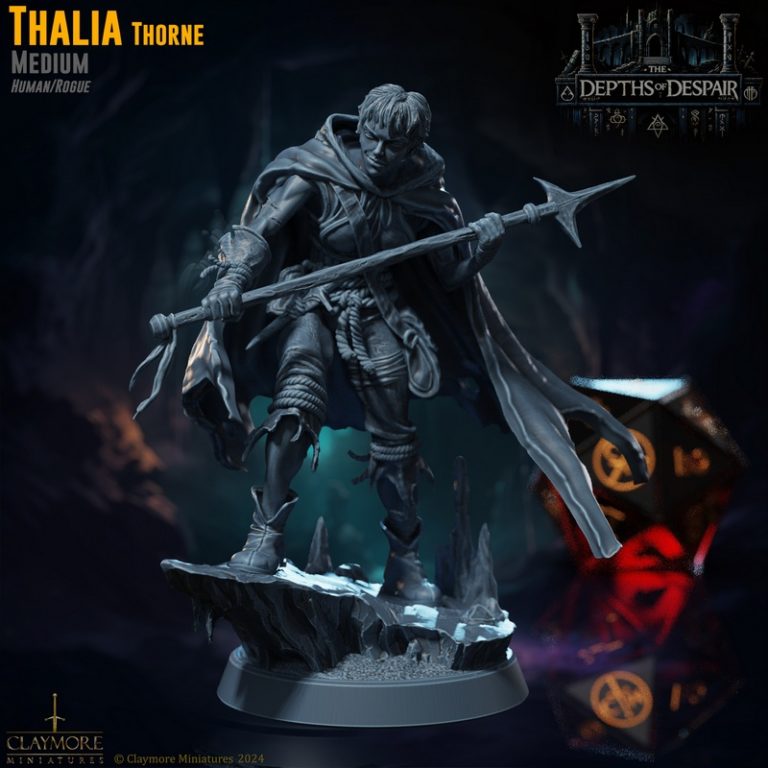 Claymore迷你模型七月2024款——深渊绝望篇|Claymore Miniatures – July 2024 – The Depths of Despair – 3D Print Model