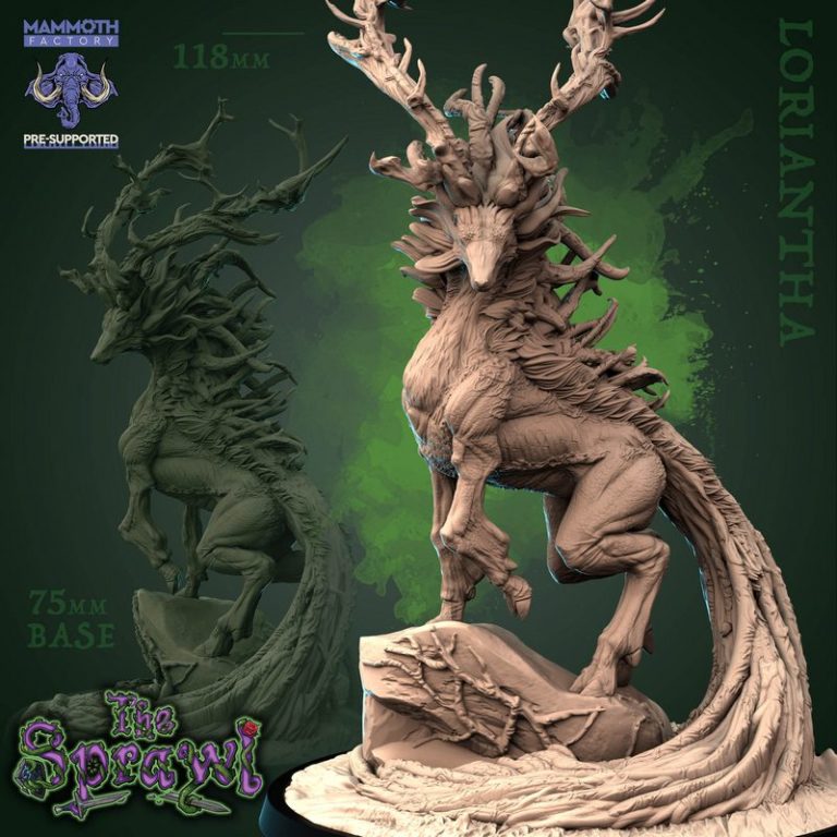 Mammoth Factory《城市扩张系列》3D打印模型|Mammoth Factory – The Sprawl Collection – 3D Print Model