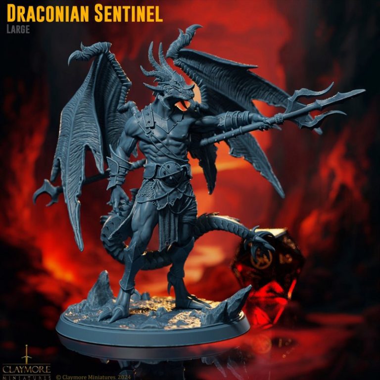 龙女王召唤 3D打印模型套装|Claymore Miniatures – Calling of the Dragon Queen – Bundle – 3D Print Model