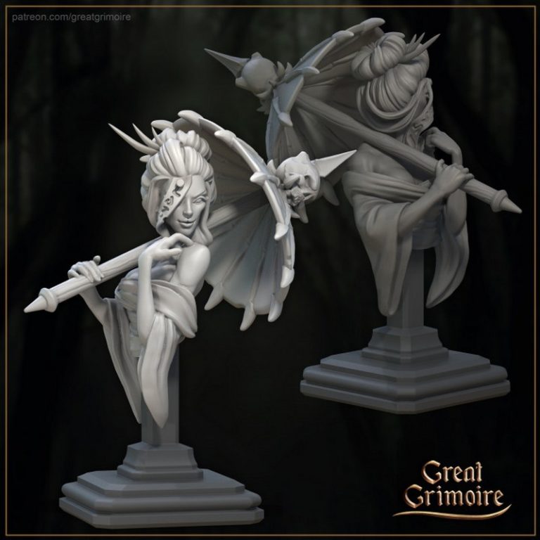 失落的诅咒圣所——3D打印模型|Great Grimoire – Lost Shrine of the Damned – 3D Print Model