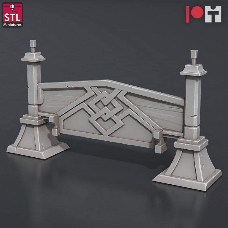 STLMiniatures dwarfens营地 3D打印模型|STLMiniatures – Dwarven Camp Set – 3D Print Model