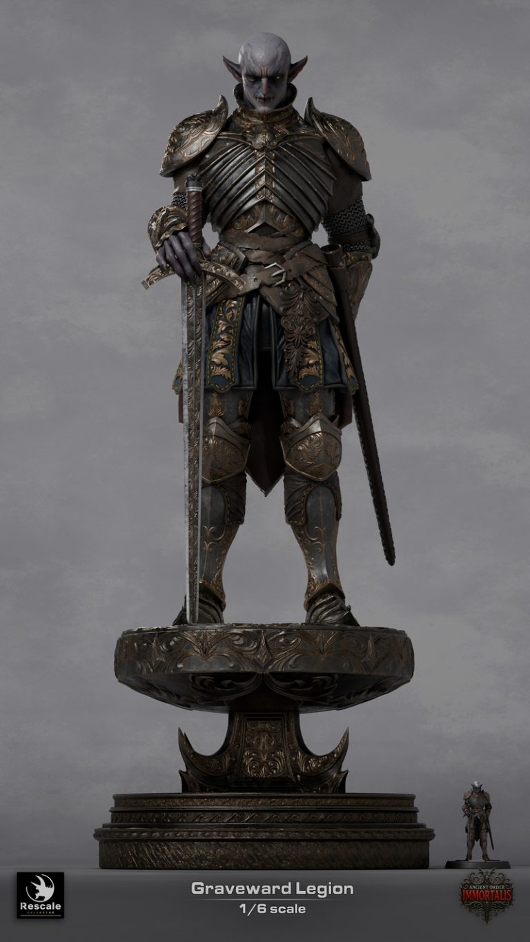 Rescale Miniatures – 古代秩序永生者 – 3D打印模型|Rescale Miniatures – Ancient Order Immortalis – 3D Print Model