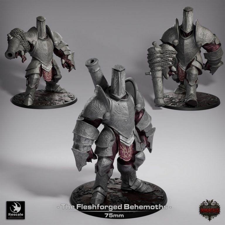 Rescale Miniatures – 古代秩序永生者 – 3D打印模型|Rescale Miniatures – Ancient Order Immortalis – 3D Print Model