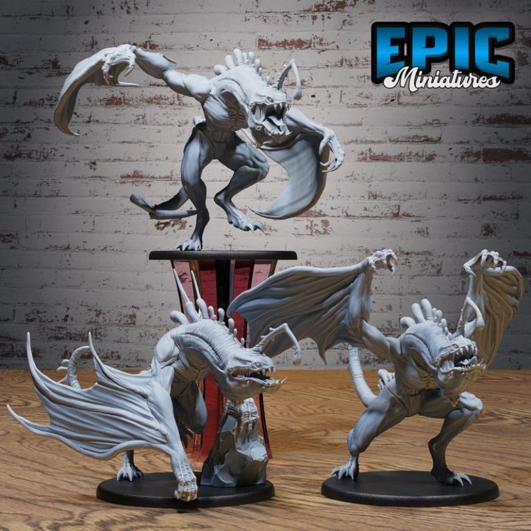 深海奇境3D打印模型集|Epic Miniatures – Deep Sea Mysteries Set – Ocean and Water Encounter – Underwater Collection – 3D Print Model