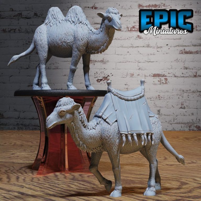 埃及死亡沙漠套装：木乃伊与法老军队3D打印模型|Epic Miniatures – Death Desert Set – Mummy and Egypt Encounter – Pharaoh Army Collection – 3D Print Model