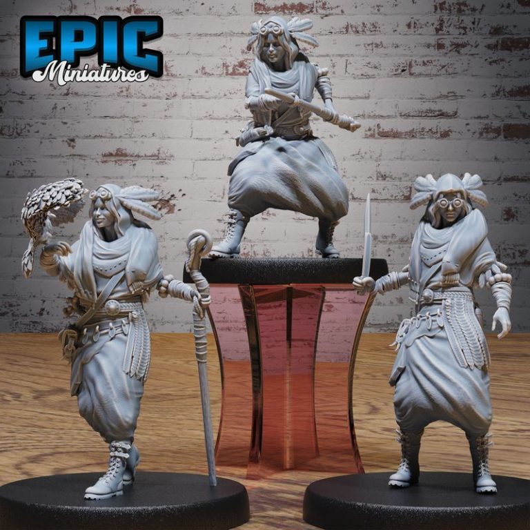 埃及死亡沙漠套装：木乃伊与法老军队3D打印模型|Epic Miniatures – Death Desert Set – Mummy and Egypt Encounter – Pharaoh Army Collection – 3D Print Model