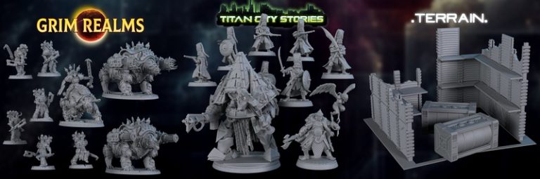 铁血之战 3D打印迷你模型|Cyber Forge Miniatures – September 2025 – Iron Blood – 3D Print Model