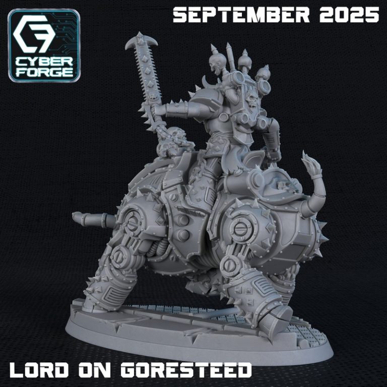 铁血之战 3D打印迷你模型|Cyber Forge Miniatures – September 2025 – Iron Blood – 3D Print Model