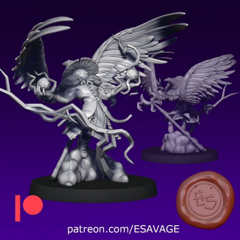 Ethan Savage Studios – 2025年十月新品：动漫游戏角色3D打印模型|Ethan Savage Studios – October 2025 – 3D Print Model