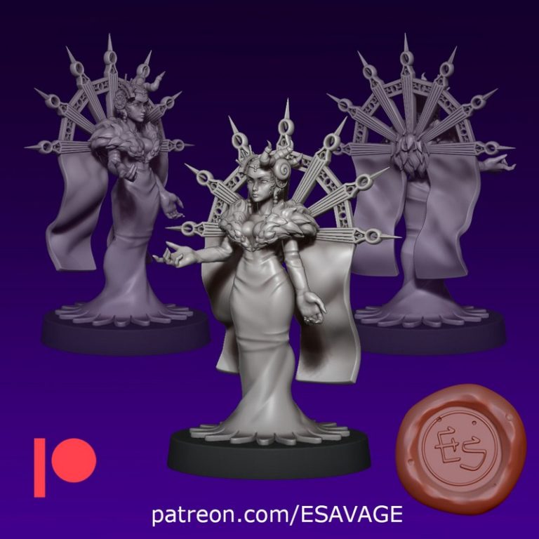 Ethan Savage Studios – 2025年十月新品：动漫游戏角色3D打印模型|Ethan Savage Studios – October 2025 – 3D Print Model