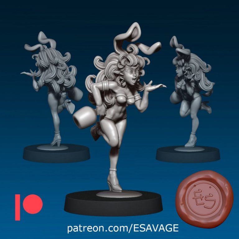 Ethan Savage Studios – 2025年十月新品：动漫游戏角色3D打印模型|Ethan Savage Studios – October 2025 – 3D Print Model