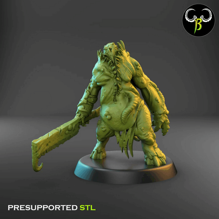 泥塑奇想·蠕虫邪灵·3D打印模型|Clay Beast Creations – Maggot Fiends – 3D Print Model