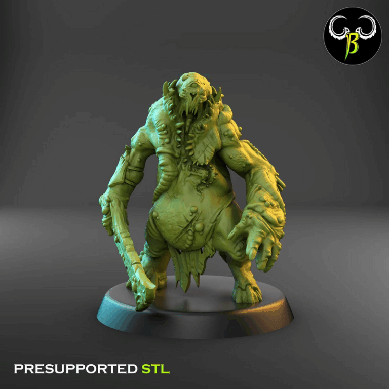 泥塑奇想·蠕虫邪灵·3D打印模型|Clay Beast Creations – Maggot Fiends – 3D Print Model