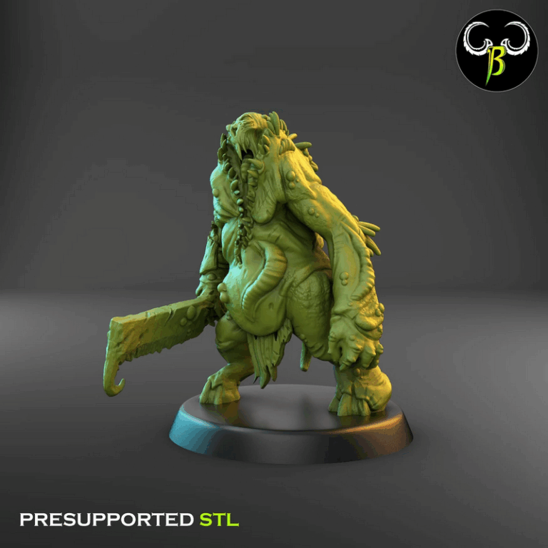 泥塑奇想·蠕虫邪灵·3D打印模型|Clay Beast Creations – Maggot Fiends – 3D Print Model