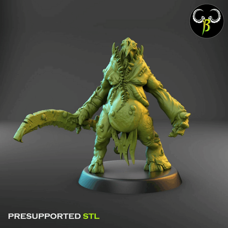 泥塑奇想·蠕虫邪灵·3D打印模型|Clay Beast Creations – Maggot Fiends – 3D Print Model