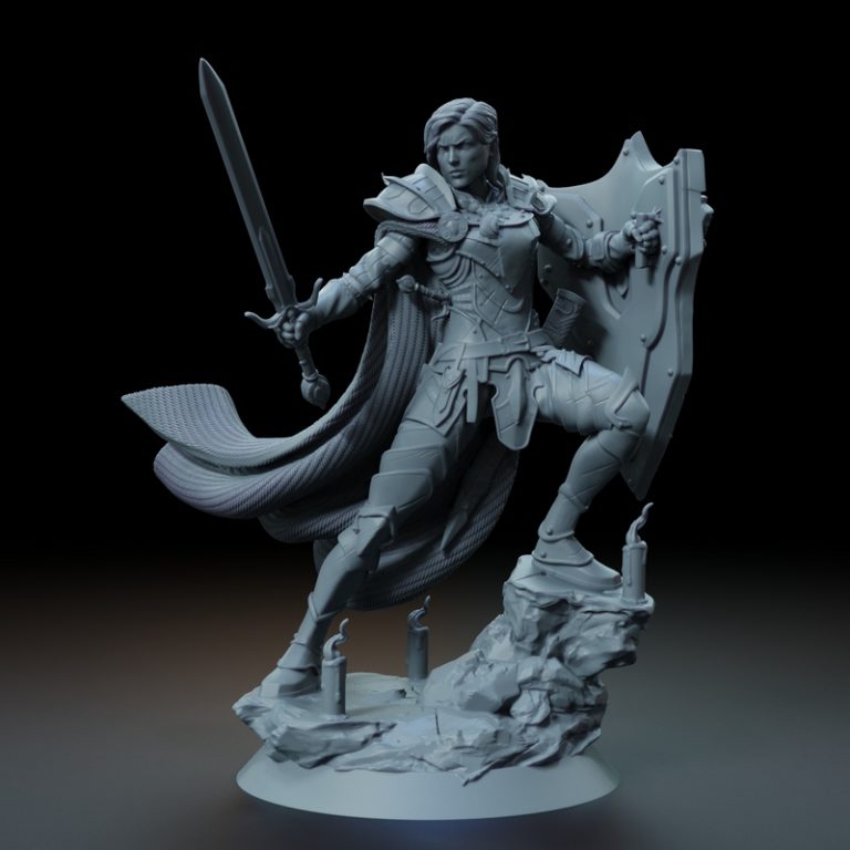 Claymore迷你模型——夜之狩猎套装 3D打印版|Claymore Miniatures – Night of the Hunt – Bundle – 3D Print Model
