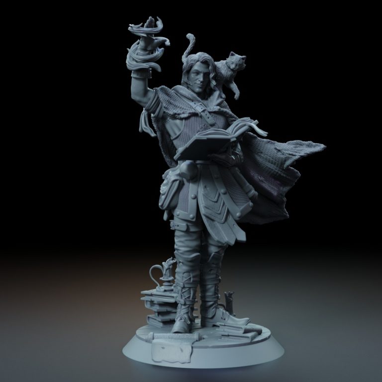 Claymore迷你模型——夜之狩猎套装 3D打印版|Claymore Miniatures – Night of the Hunt – Bundle – 3D Print Model