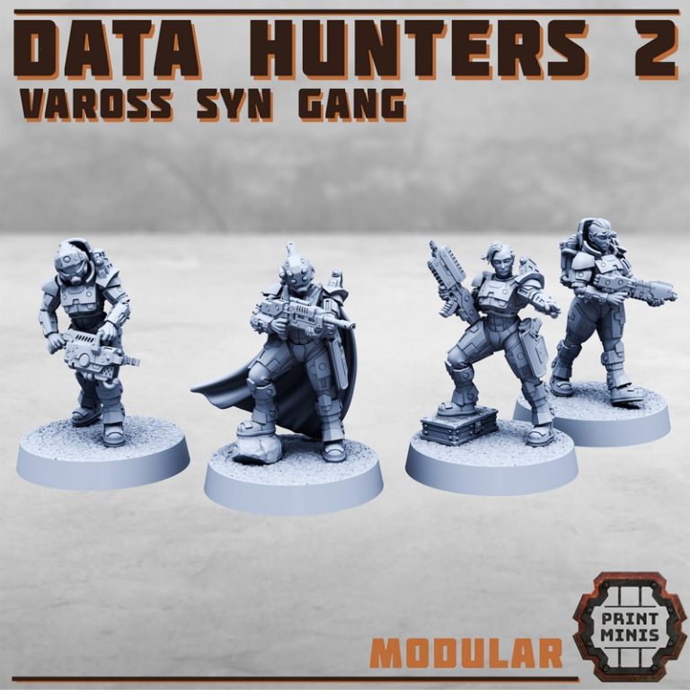 Print Minis – January 2025 Collection – 3D打印迷你模型集|Print Minis – January 2025 Collection – 3D Print Model