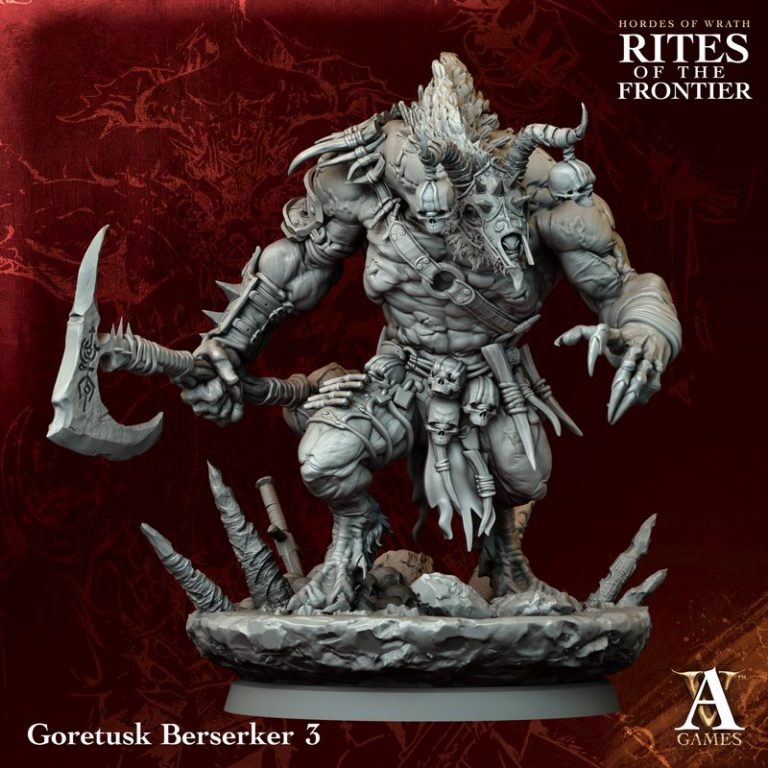 Archvillain Games《边境圣礼》3D打印模型集|Archvillain Games – Hordes of Wrath – Rites of the Frontier – Bundle – 3D Print Model