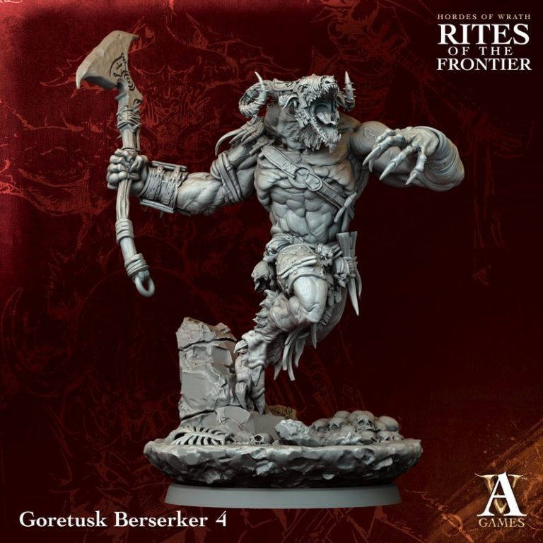 Archvillain Games《边境圣礼》3D打印模型集|Archvillain Games – Hordes of Wrath – Rites of the Frontier – Bundle – 3D Print Model