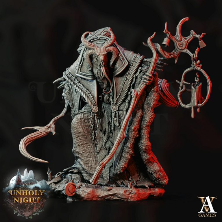 Archvillain Games《不祥之夜》3D打印模型|Archvillain Games – The Unholy Night Bundle – 3D Print Model