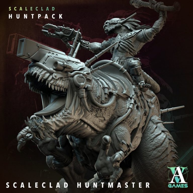 Archvillain Games《Scaleclad Huntpack》3D打印模型套装|Archvillain Games – Scaleclad Huntpack – Bundle – 3D Print Model