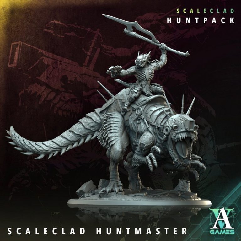 Archvillain Games《Scaleclad Huntpack》3D打印模型套装|Archvillain Games – Scaleclad Huntpack – Bundle – 3D Print Model