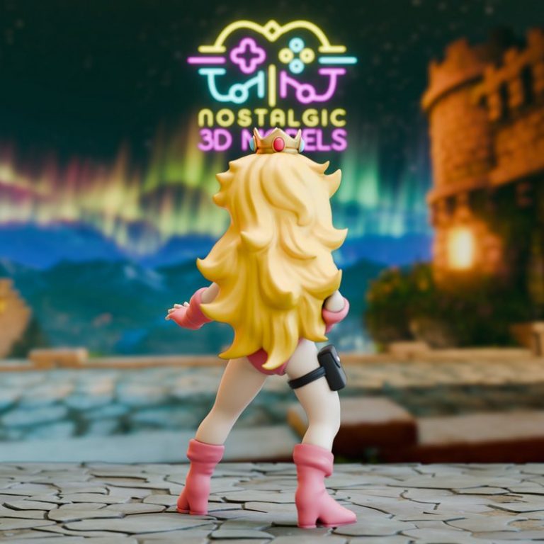 街机对决 3D打印模型|Street Fighter Mario – 3D Print Model