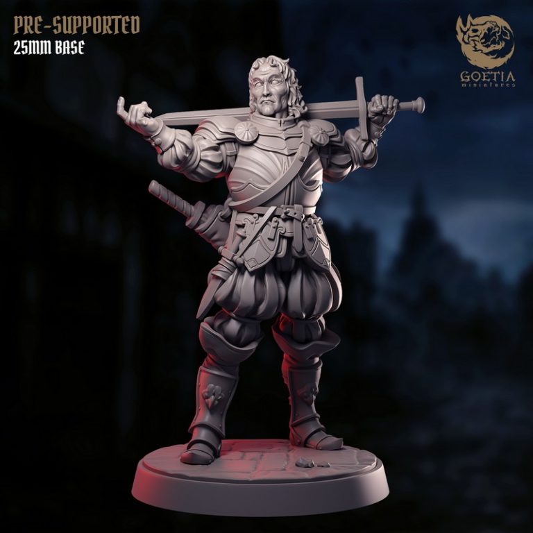 Goetia迷你模型：恐怖 ensemble 集合 3D打印作品|Goetia Miniatures – Ensemble of Horrors – 3D Print Model