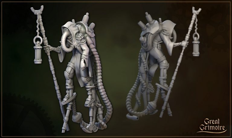破碎之城下的魔法典籍——3D打印模型|Great Grimoire – Beneath the Splintered City – 3D Print Model