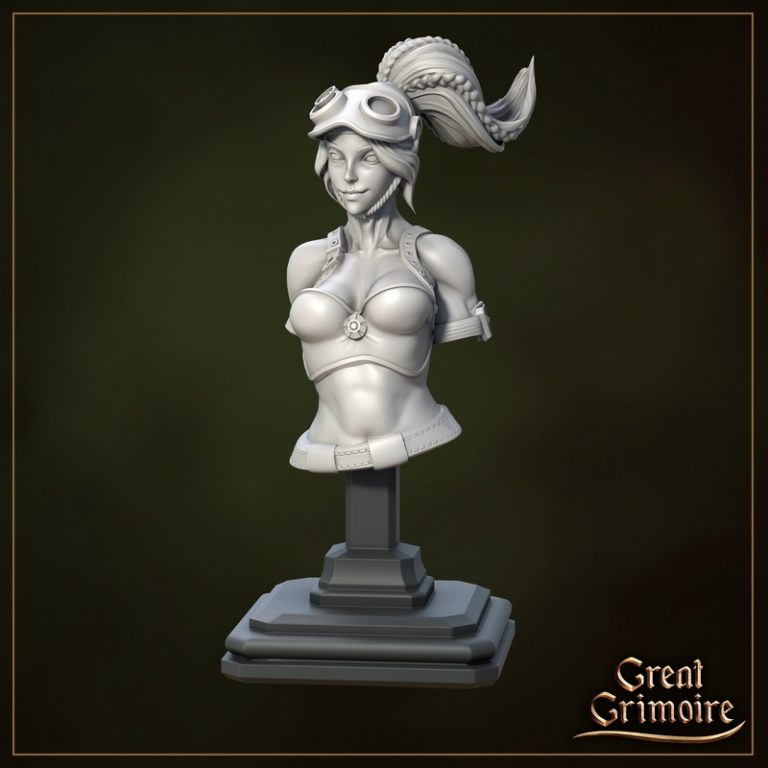 破碎之城下的魔法典籍——3D打印模型|Great Grimoire – Beneath the Splintered City – 3D Print Model