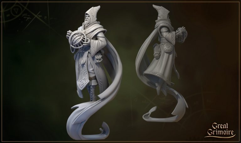 破碎之城下的魔法典籍——3D打印模型|Great Grimoire – Beneath the Splintered City – 3D Print Model