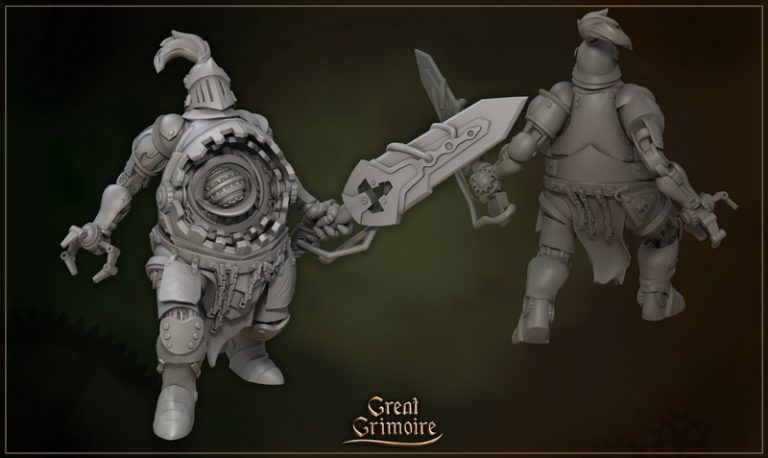破碎之城下的魔法典籍——3D打印模型|Great Grimoire – Beneath the Splintered City – 3D Print Model