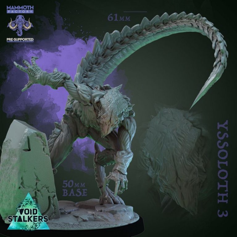 巨兽工坊 - 空洞游荡者 - 3D打印模型|Mammoth Factory – Void Stalkers – 3D Print Model