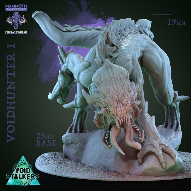 巨兽工坊 - 空洞游荡者 - 3D打印模型|Mammoth Factory – Void Stalkers – 3D Print Model
