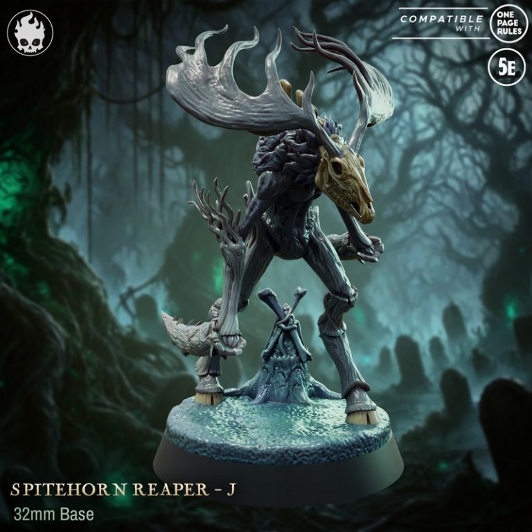 Fleshcraft Studio - 斯派特霍恩收割者 - 3D打印模型|Fleshcraft Studio – Spitehorn Reapers – 3D Print Model