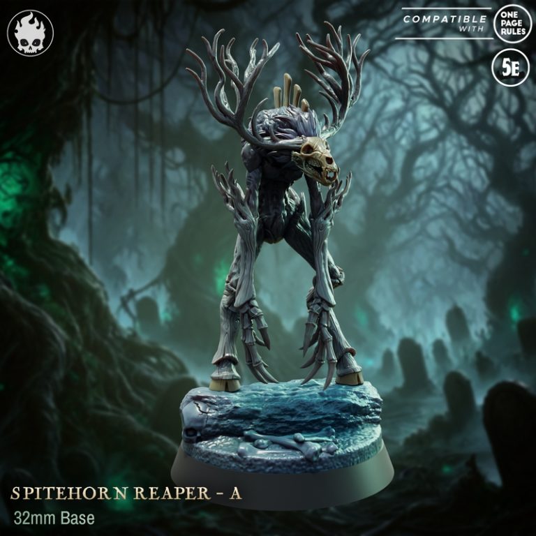 Fleshcraft Studio - 斯派特霍恩收割者 - 3D打印模型|Fleshcraft Studio – Spitehorn Reapers – 3D Print Model