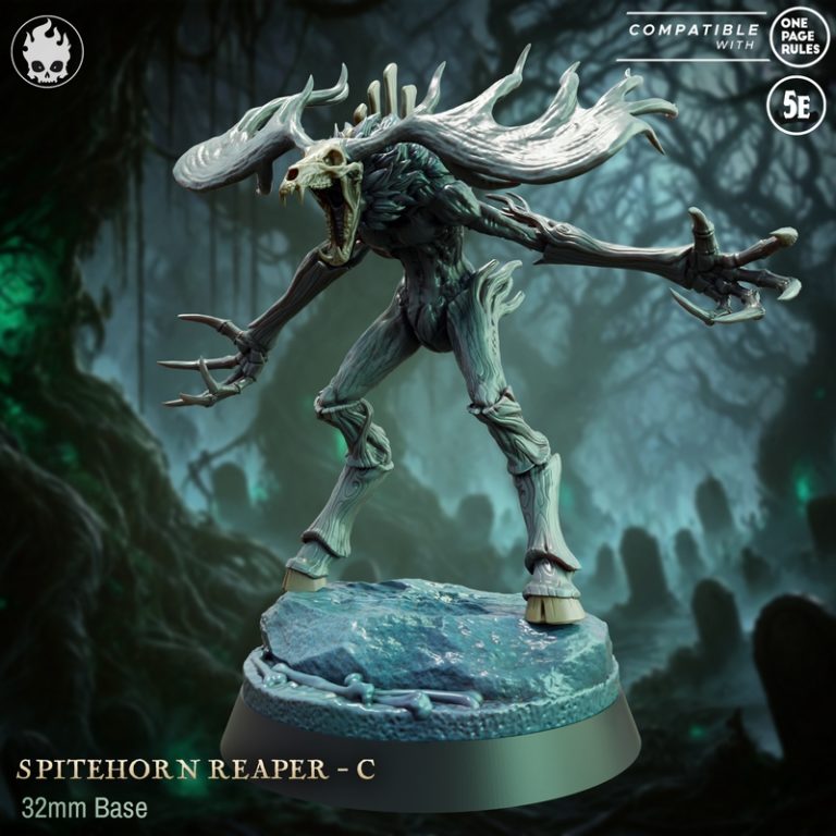 Fleshcraft Studio - 斯派特霍恩收割者 - 3D打印模型|Fleshcraft Studio – Spitehorn Reapers – 3D Print Model