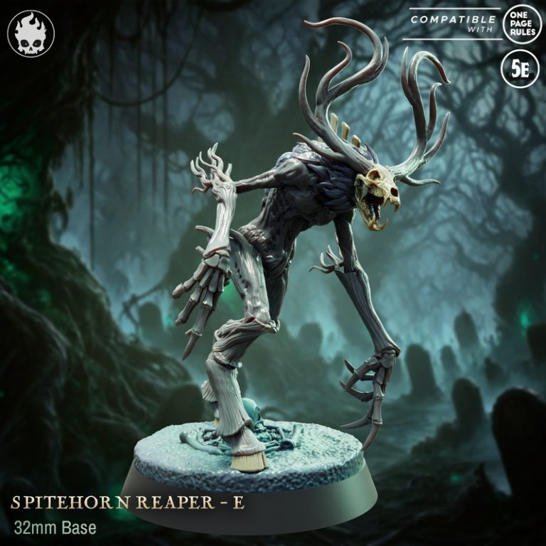 Fleshcraft Studio - 斯派特霍恩收割者 - 3D打印模型|Fleshcraft Studio – Spitehorn Reapers – 3D Print Model