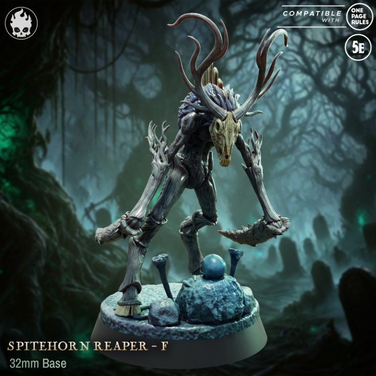 Fleshcraft Studio - 斯派特霍恩收割者 - 3D打印模型|Fleshcraft Studio – Spitehorn Reapers – 3D Print Model