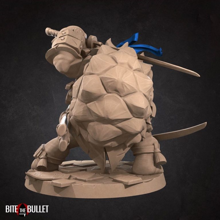 咬下子弹——忍者神龟3D打印模型|Bite the Bullet – Ninja Tortles – 3D Print Model