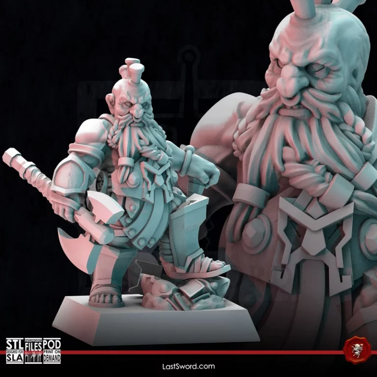 锤与誓约55号巴纳曼人2025款3D打印模型|55 Bannerman June 2025 Pack by Hammer and Oath – 3D Print Model