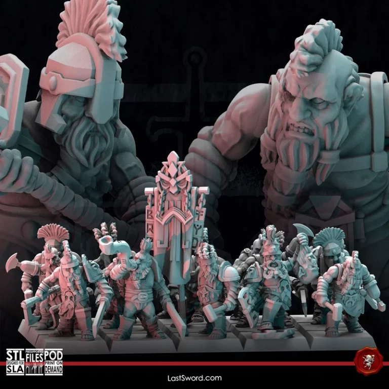 锤与誓约55号巴纳曼人2025款3D打印模型|55 Bannerman June 2025 Pack by Hammer and Oath – 3D Print Model
