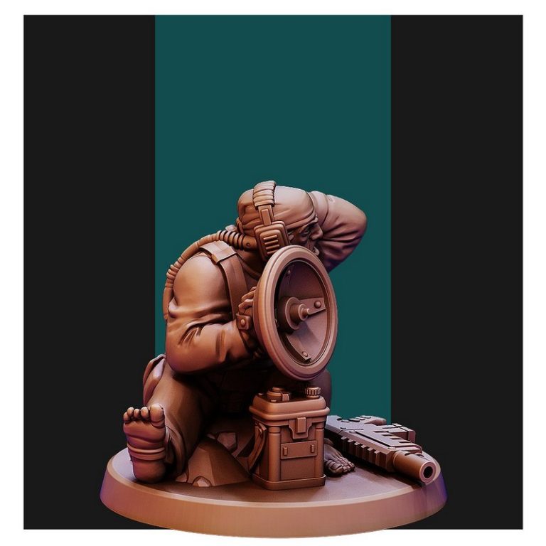 半人马 Recon小队 3D打印模型|Halflings Recon Team 2 – 3D Print Model