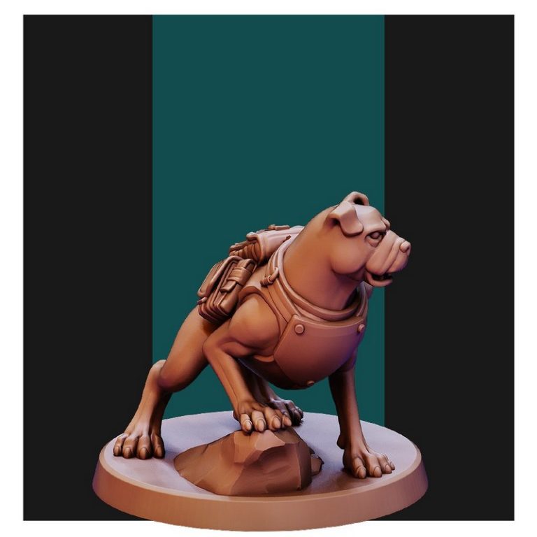 半人马 Recon小队 3D打印模型|Halflings Recon Team 2 – 3D Print Model