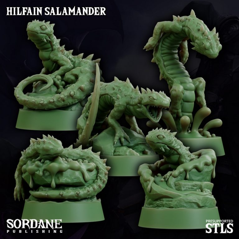 Sordane出版物——咕噜冒险队3D打印模型|Sordane Publishing – The Goblin Expedition – 3D Print Model